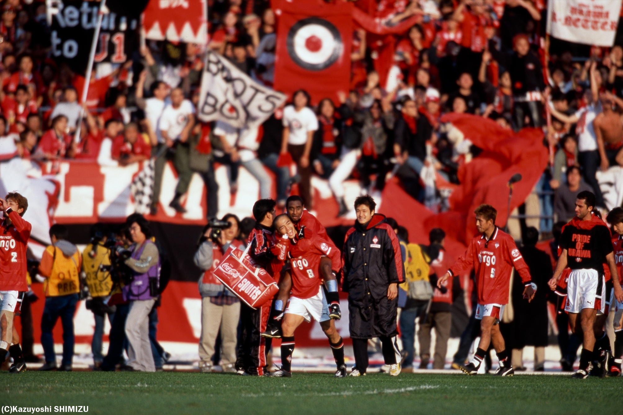 浦和レッズ スカーフマフラー URAWA BOYS - 応援グッズ